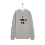 LOEWE RELAXED FIT SWEATSHIRT IN COTTON