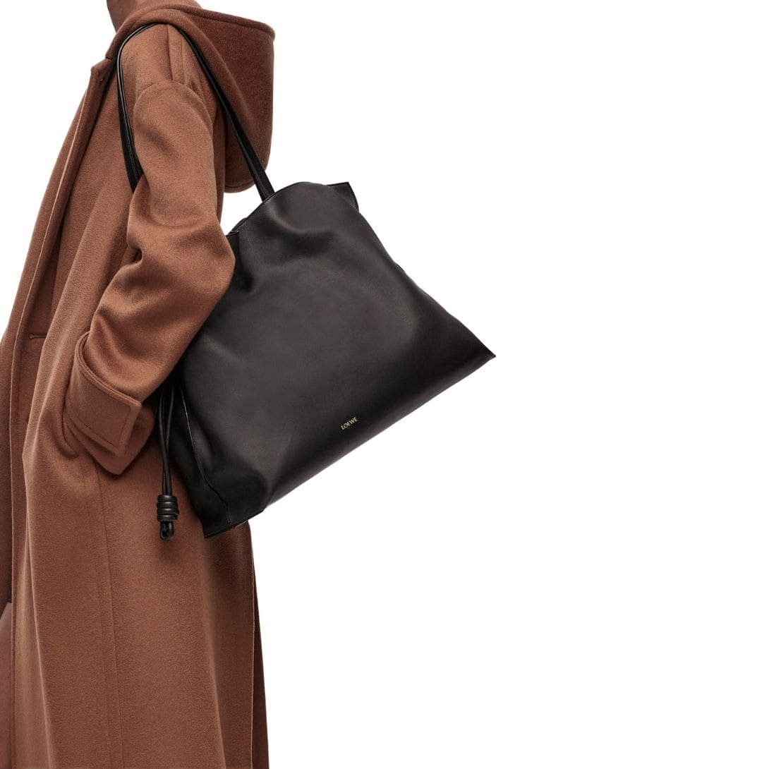 LOEWE FLAMENCO CLUTCH XL BAG IN CALFSKIN NAPPA