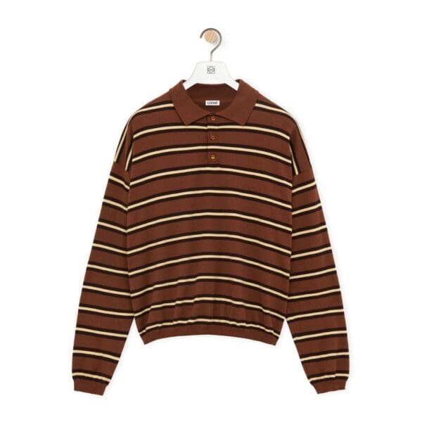LOEWE POLO SWEATER IN COTTON