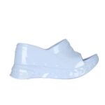 GIVENCHY MARSHMALLOW WEDGE SANDALS IN RUBBER