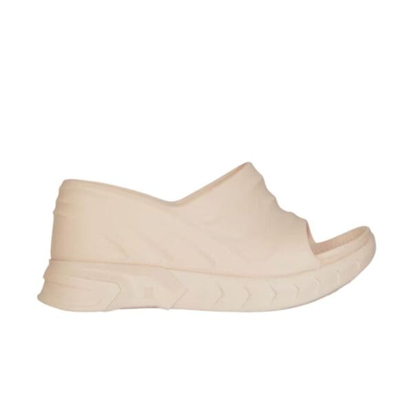 GIVENCHY MARSHMALLOW WEDGE SANDALS IN RUBBER