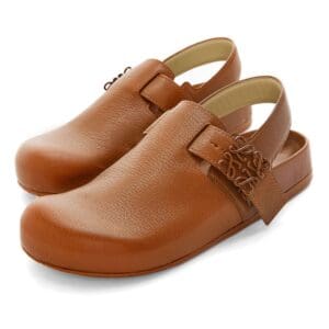 LOEWE ANAGRAM EASE MULE IN KIDSKIN