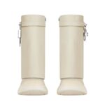 GIVENCHY SHARK LOCK ANKLE BOOTS IN GRAINED LEATHER