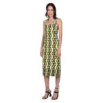 DRIES VAN NOTEN FITTED DRESS GREEN