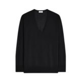 DRIES VAN NOTEN MERINO WOOL SWEATER BLACK