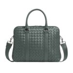 BOTTEGA VENETA SLIM INTRECCIATE BRIEFCASE
