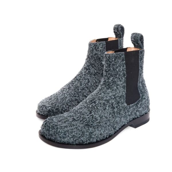 LOEWE CAMPO CHESLA BOOT IN BRUSHED SUEDE