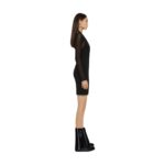 GIVENCHY SHARK LOCK BIKER ANKLE BOOTS IN PATENT LEATHER