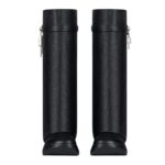 GIVENCHY SHARK LOCK BIKER ANKLE BOOTS IN GRAINED LEATHER