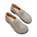 LOEWE CAMPO LOAFER IN BRUSHED SUEDE