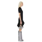GIVENCHY SHARK LOCK BOOTS IN SUEDE WITH STRASS