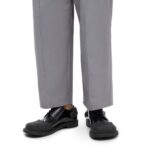 LOEWE DERBY SHOE IN RUBBER AND BRUSHED OFF CALFSKIN