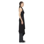 GIVENCHY SHARK LOCK COWBOY ANKLE BOOTS IN CORSET STYLE LEATHER