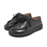 LOEWE FARO LACEE UP IN PULL UP CALFSKIN