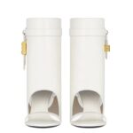 GIVENCHY SHARK LOCK SANDAL ANKLE BOOTS IN LEATHER