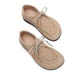 LOEWE FARO LACE UP IN SUEDE