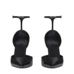 GIVENCHY SHOW PUMPS IN LEATHER WITH STOCKING