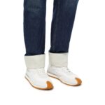 LOEWE FLOW RUNNER IN NYLON AND SUEDE