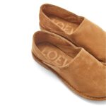 LOEWE FOLIO DERBY IN SUEDE CALFSKIN