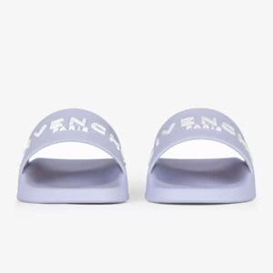 GIVENCHY SLIDE FLAT SANDALS IN RUBBER