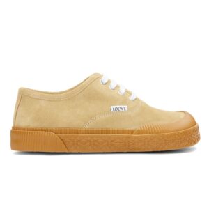 LOEWE TERRA VULCA LACE UP SNEAKER IN SUEDE