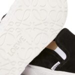 LOEWE TERRA VULCA SLIP ON SNEAKER IN SUEDE