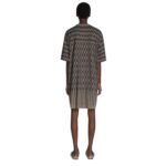 DRIES VAN NOTEN T-SHIRT DRESS NAVY