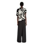 DRIES VAN NOTEN ASYMMETRICAL SWEATER BLACK