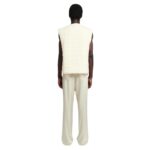 NANUSHKA MACEN SATIN PANTS PORCELAIN