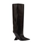 THE ATTICO ''CHEOPE'' BLACK TUBE BOOT