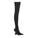 THE ATTICO ''CHEOPE'' BLACK THIGH HIGH