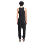 NANUSHKA SHAY ORGANICALLY GROWN COTTON SWEATPANTS BLACK