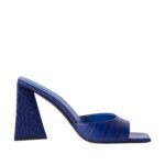 THE ATTICO ''MINI DEVON'' ELECTRIC BLUE MULE