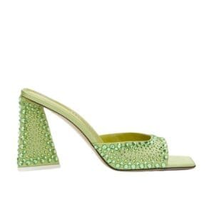 THE ATTICO ”MINI DEVON” LIME MULE