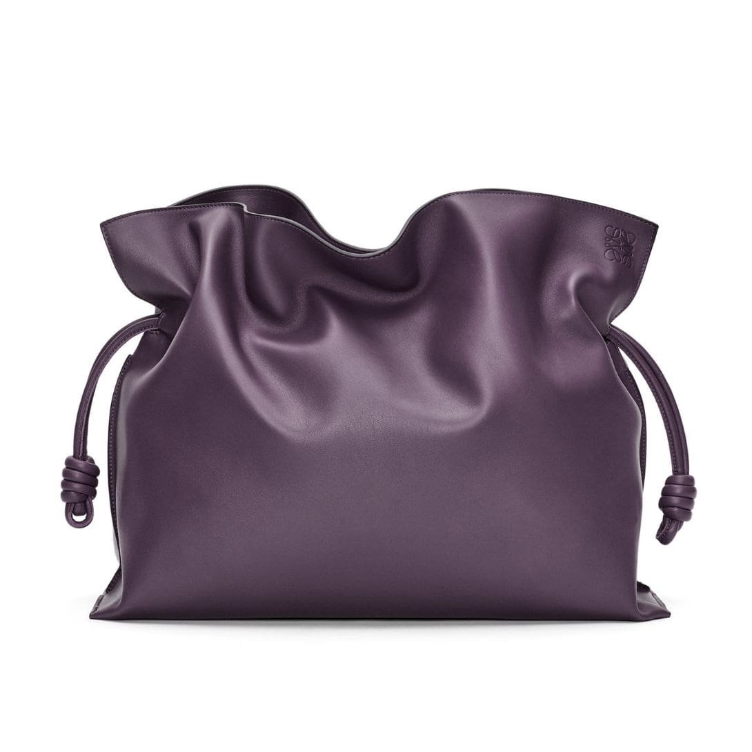 LOEWE FLAMENCO CLUTCH XL BAG IN CALFSKIN NAPPA