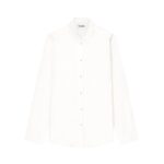 NANUSHKA KALEB LIGHT POPLIN SHIRT WHITE