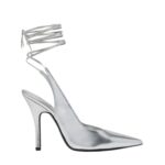 THE ATTICO ''VENUS'' SILVER SLINGBACK