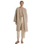 YVES SALOMON DOUBLE-SIDED CASHMERE OVERSIZED COAT