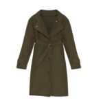 YVES SALOMON OVERSIZED COAT IN TECHNICAL FABRIC