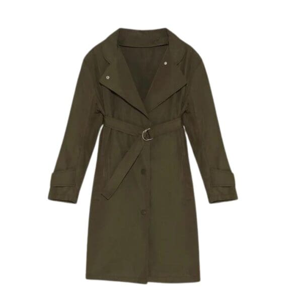 YVES SALOMON OVERSIZED COAT IN TECHNICAL FABRIC