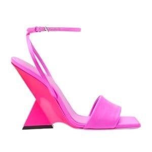 THE ATTICO ”CHEOPE” FUCHSIA AND FLUO FUCHSIA SANDAL