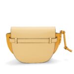 LOEWE GATE DUAL MINI BAG IN SOFT CALFSKIN AND JACQUARD