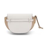 LOEWE GATE DUAL MINI BAG IN SOFT CALFSKIN AND JACQUARD