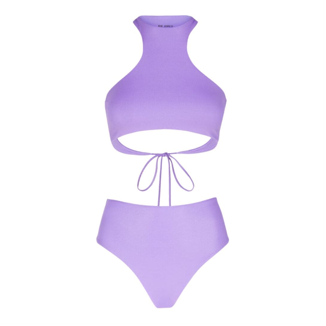 THE ATTICO VIOLET BIKINI