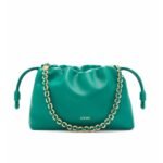 LOEWE MINI FLAMENCO PURSE BAG IN SOFT LAMBSKIN