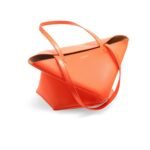 LOEWE PUZZLE FOLD TOTE BAG IN SHINY CALFSKIN