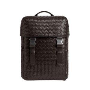 BOTTEGA VENETA INTRECCIATO FLAP BACKPACK