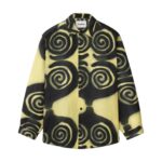 NANUSHKA SEBAS PRINTED SILK-TWILL SHIRT MULTICOLOR