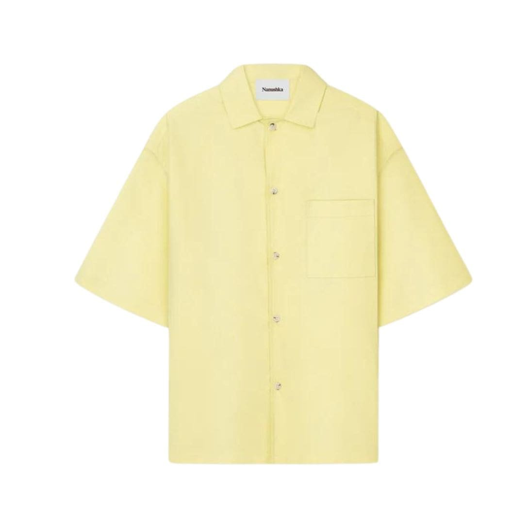 NANUSHKA CASPIAN POPLIN SHIRT YELLOW