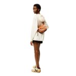 LOEWE SMALL GATE BAG IN SOFT CALFSKIN AND JACQUARD